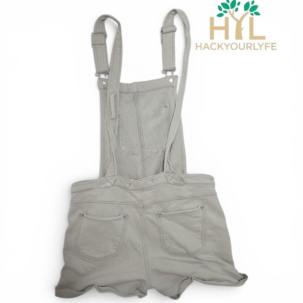 Wallflower Womens Cotton Blend Overall Romper Size Large Used - Picture 6 of 6